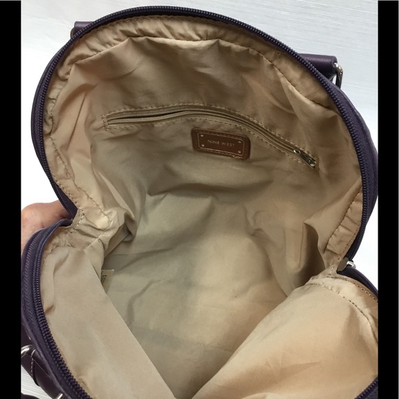 Stunning Nine West Dark Purple Bag - Picture 5 of 7